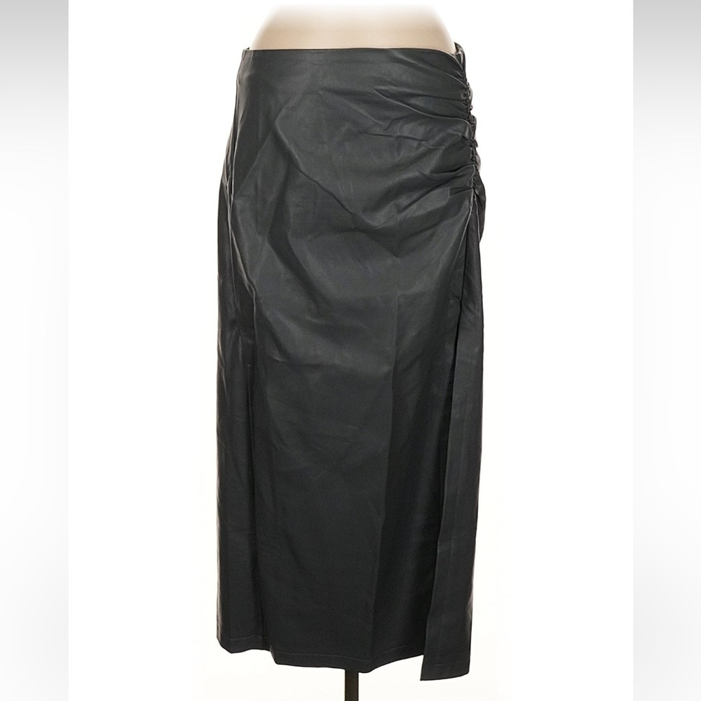 Anthropologie Charcoal Pencil Skirt